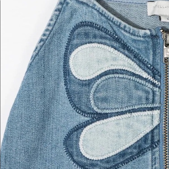 Stella McCartney Dresses Nwt Stella Mccartney Kids Butterfly Denim